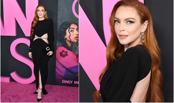 Lindsay Lohan se ROBA la premiere de "Mean Girls" (Foto: Instagram)