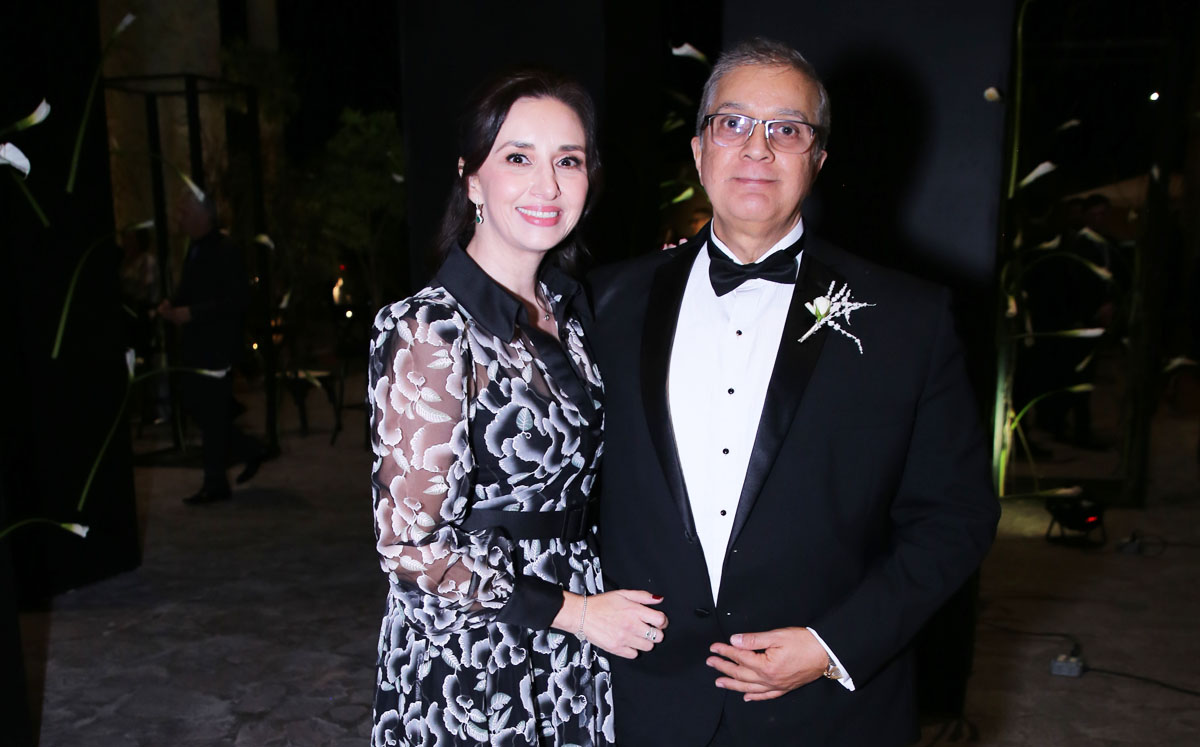Papás del novio. María Luisa y Juan Carlos