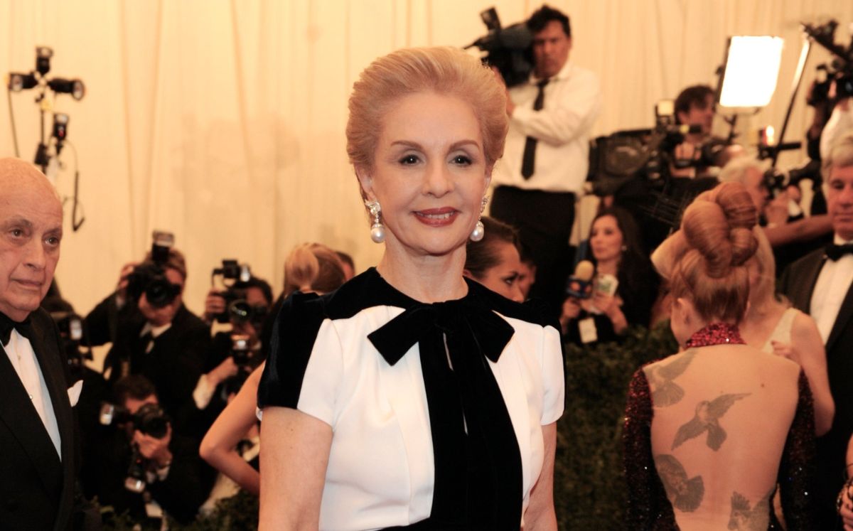Carolina Herrera critica a quienes no saben vestirse bien (Getty Images)