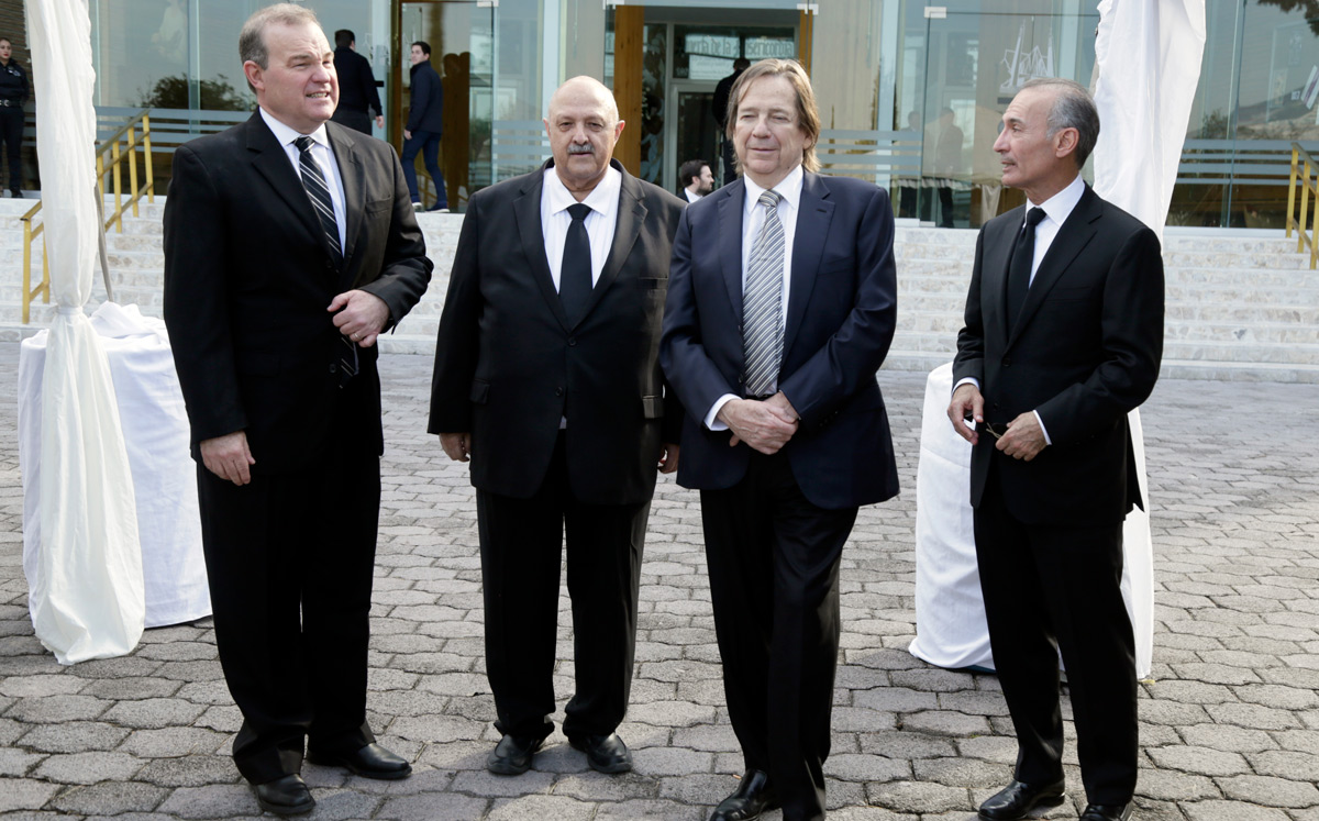 Fausto Ibarra, Reyes Tamez, Sergio Gutiérrez y Francisco Garza / Foto: Staff Chic