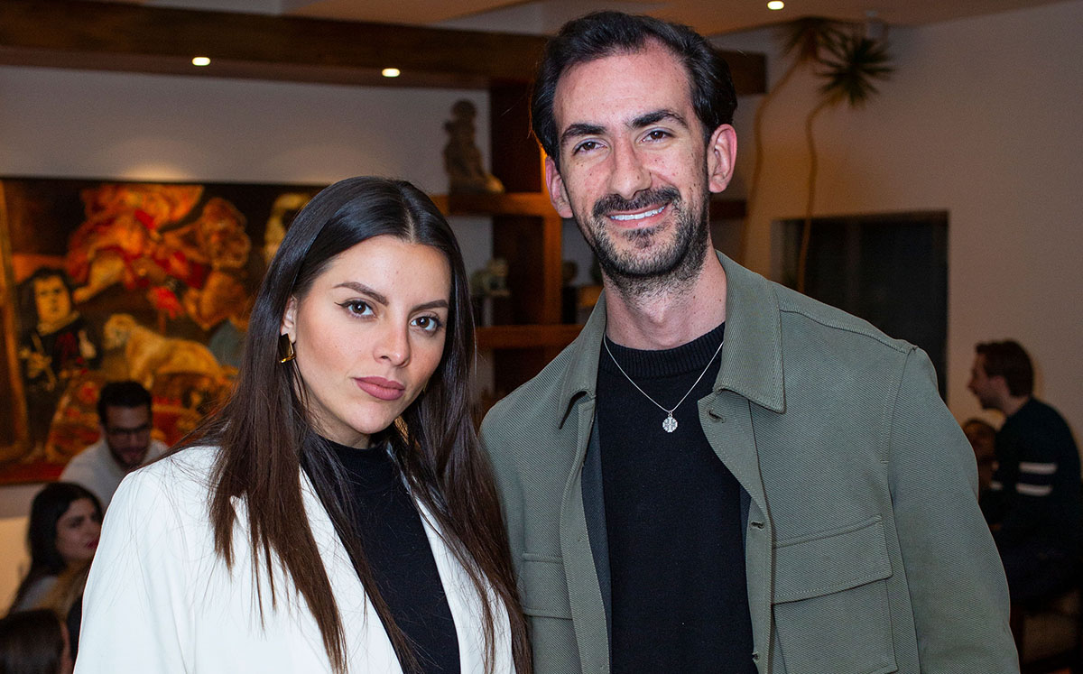 Jane Cuevas y José Nogal