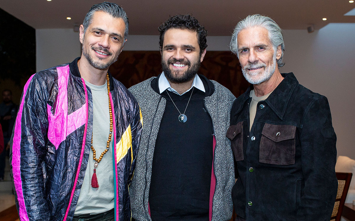 Luis Fernando Martínez, Orlando Téllez y Carlos Bisdikian