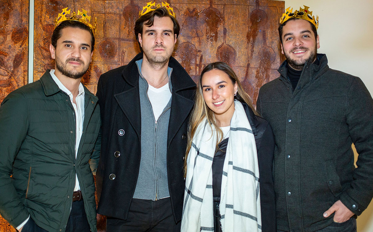 Patricio Madero, Rodrigo Castelazo, Isabel González e Iker Santinelli