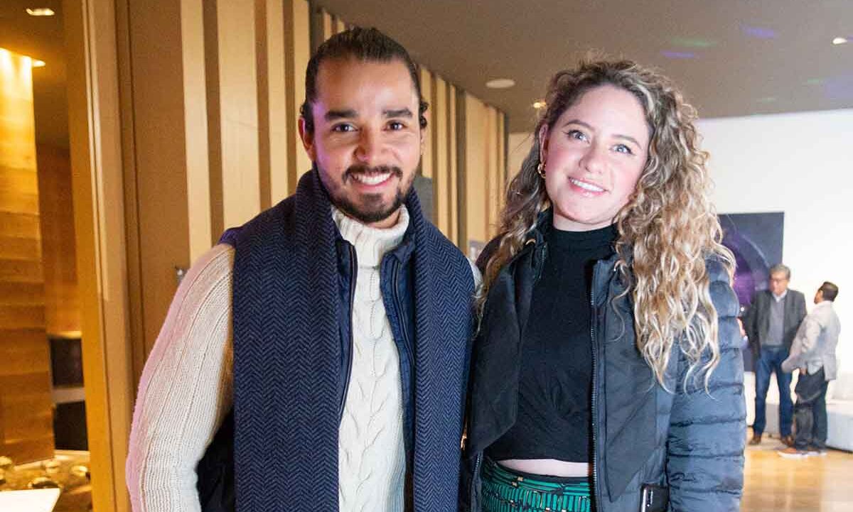 David Corte y Jessica González