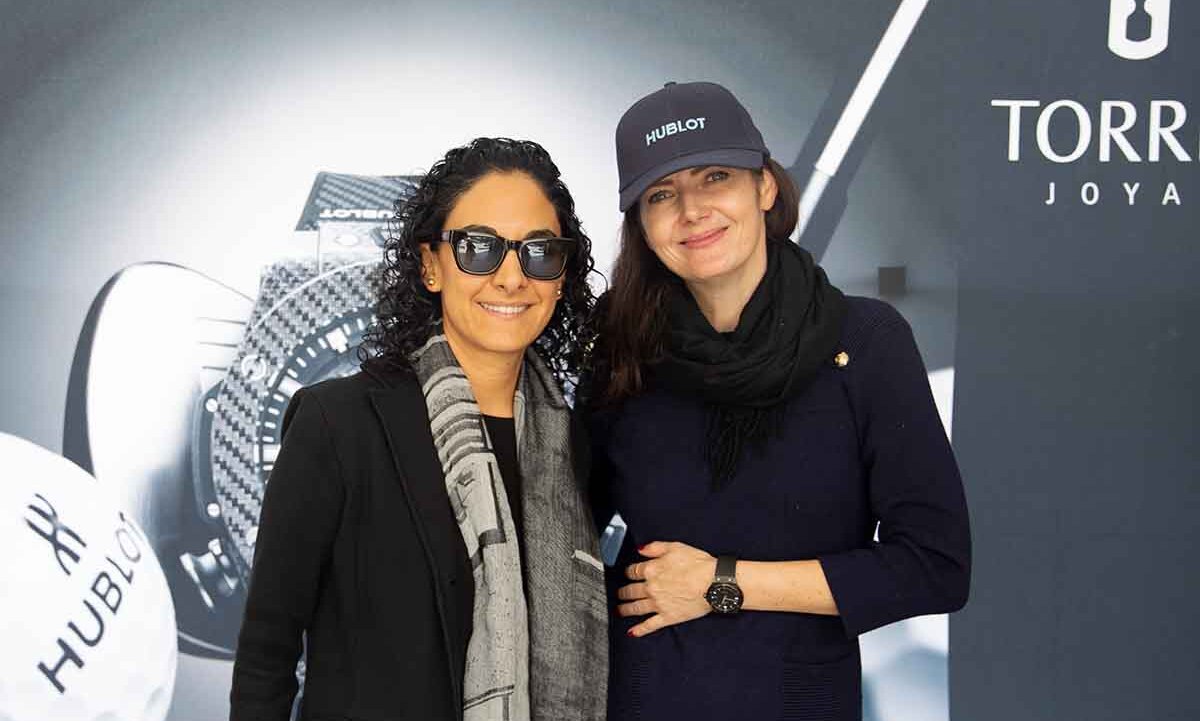 Hilda Álvarez y Adrien Julie