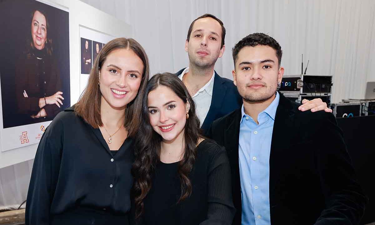 Sabrina Robredo, Alexa Verdugo, Emilio Whitfeld y Rodrigo Ariza (Fotos: Yanahui F. Sevilla y Cortesía)