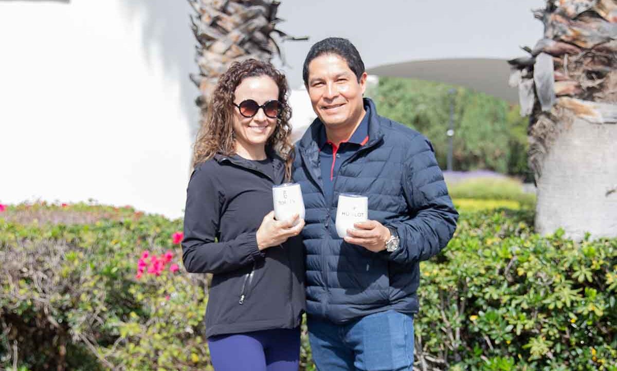 Marco Oliver y Sandra Díaz