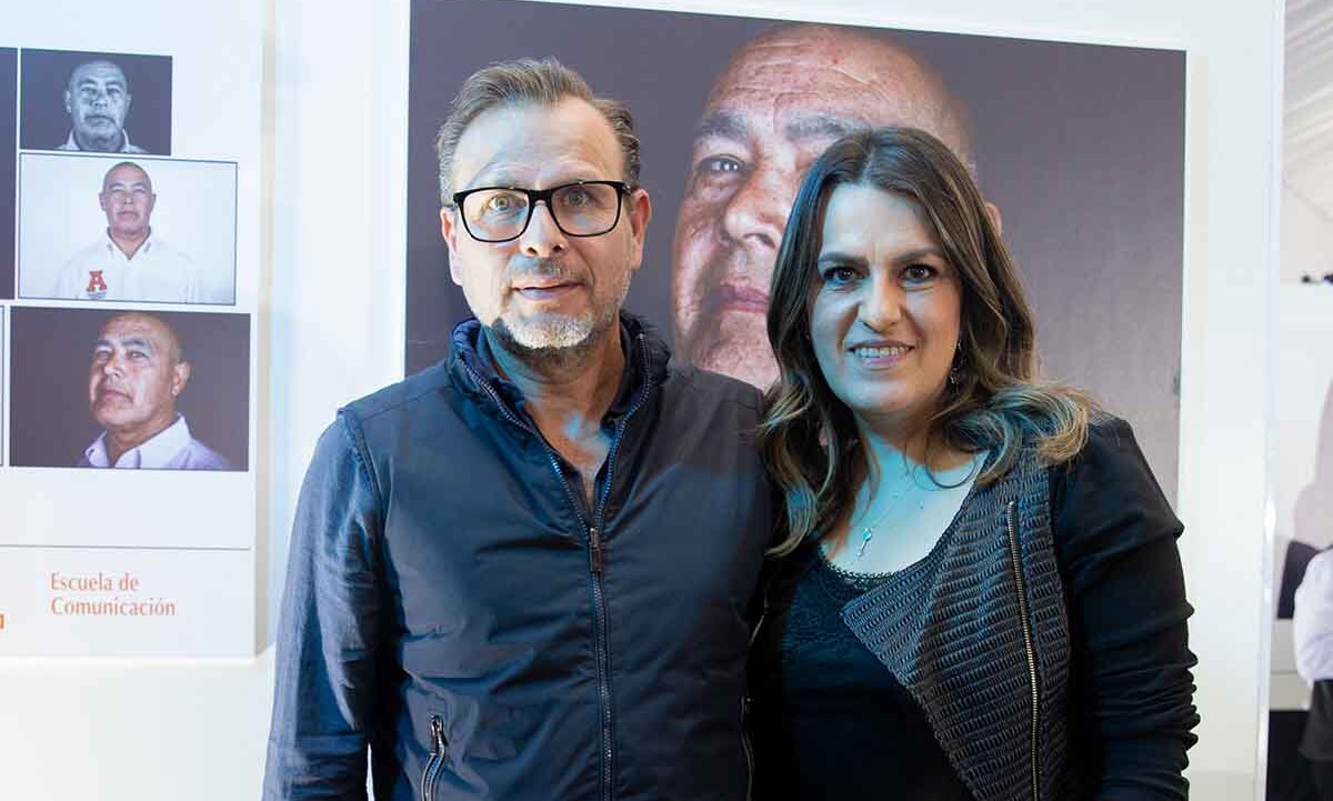 Juan Carlos Herrera y Gabriela Elizaga