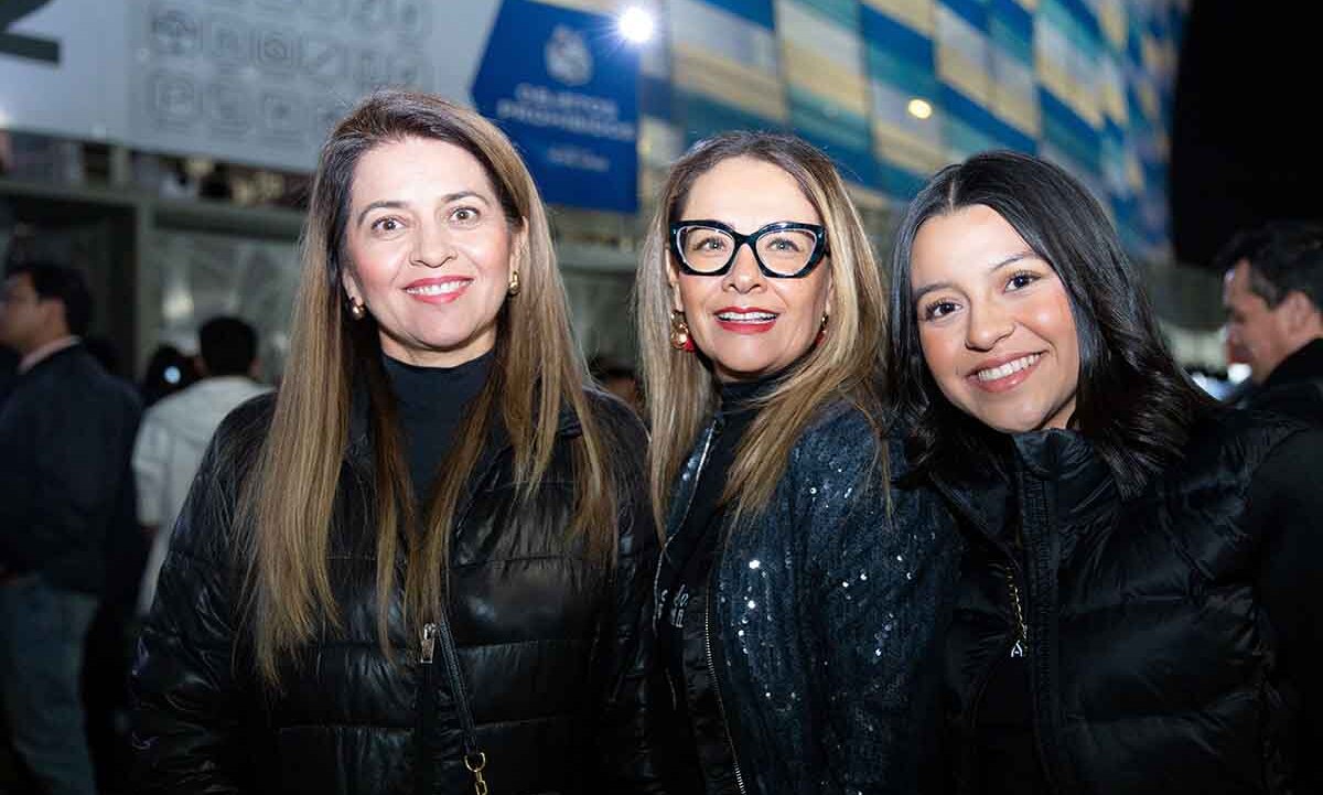 Paulina, Jaqui y Ana María