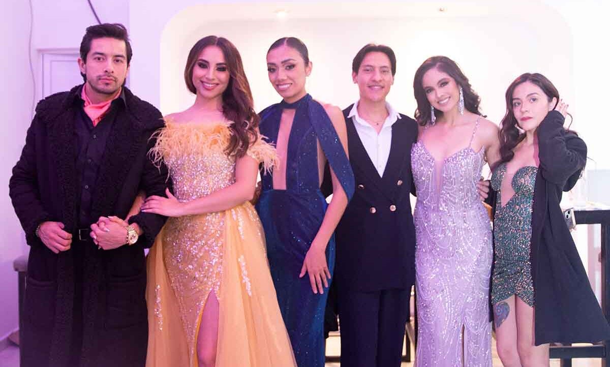 Allan Landa, Natalia Eyssautier, Kathe Sayavedra, Raúl Corte, Alexa Sánchez y Ale Toshi
