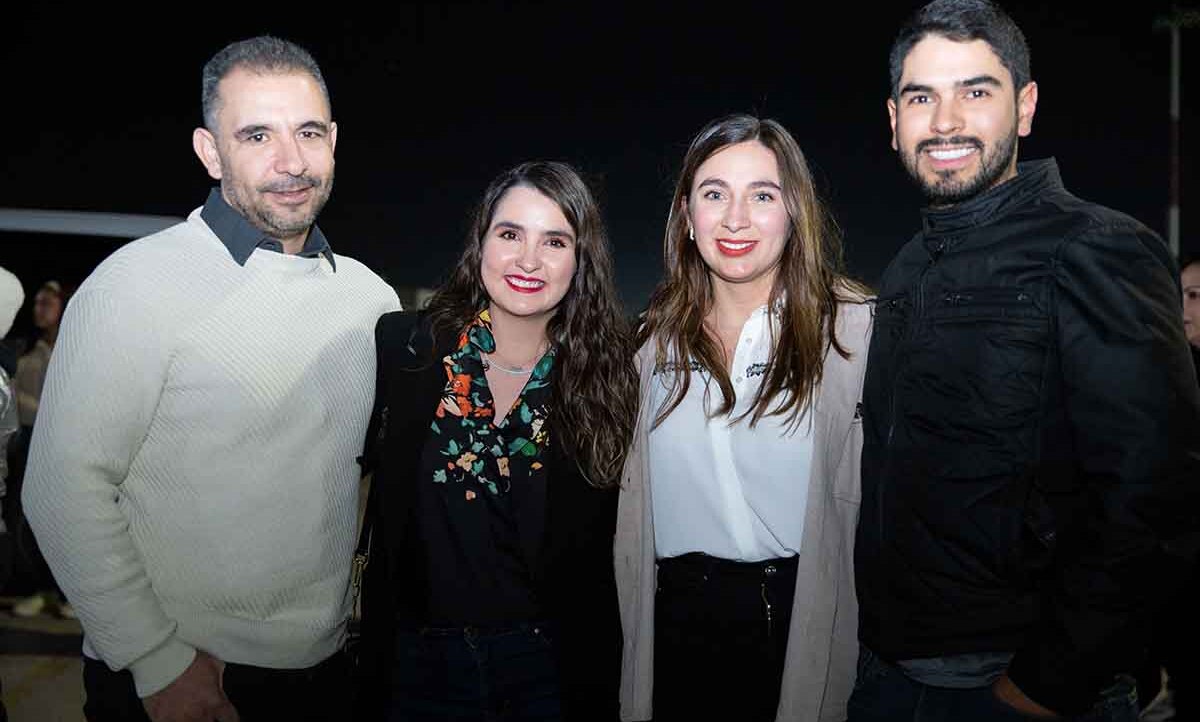 José Pérez, Angélica Alvarado, Melissa Sauce y Adrian Murrieta