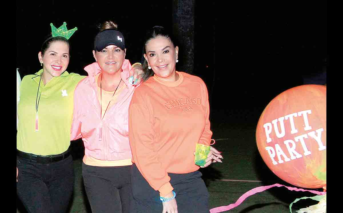 JESSICA DÁVILA, ERIKA RIVERA Y PAMELA CUETARA felices de celebrar a Adriana, Patricia y Marlene