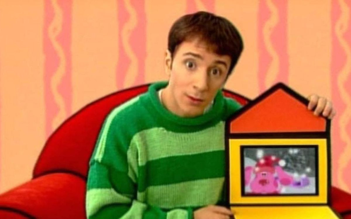 Steve Burns y la depresión secreta que sufrió en "Las pistas de Blue" (X)