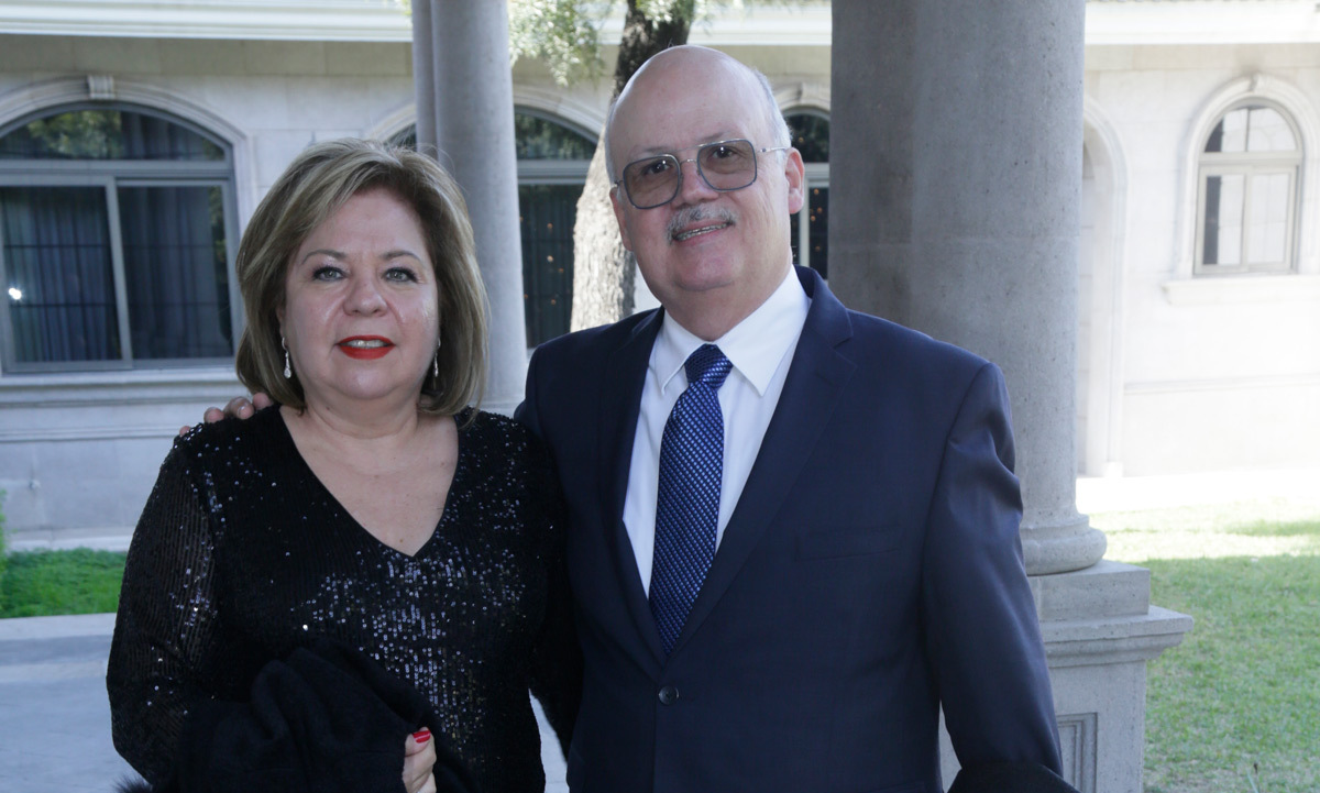 Ruby Garza de Ortiz y Arsenio Ortiz / Foto: Omar Valdez