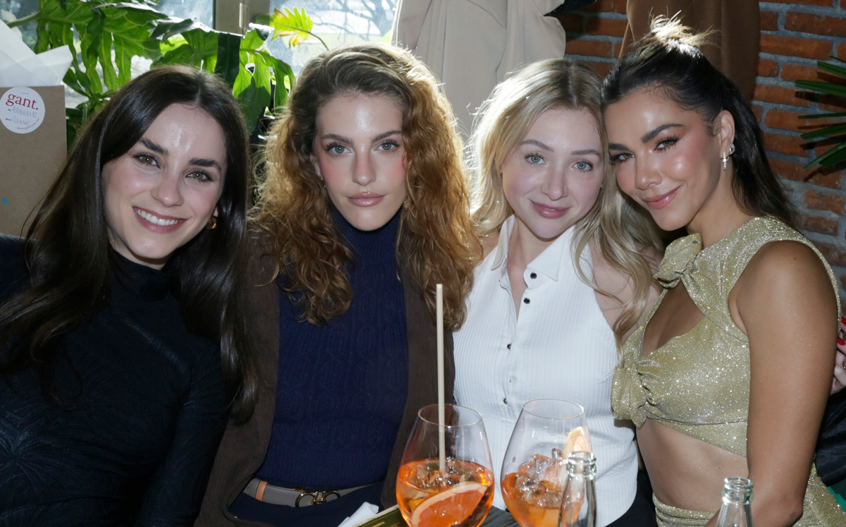 Astrid Algara, Eugenia González Ballesteros, Sofía Salinas y Connie Dávalos / Foto: Omar Valdez