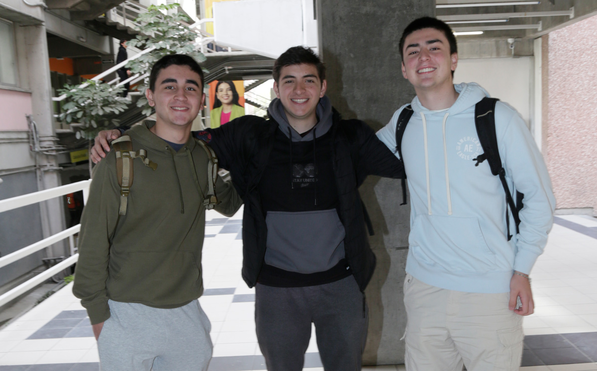Carlos Paéz, Miguel Santos y Marco Aguirre / Foto: Omar Valdez
