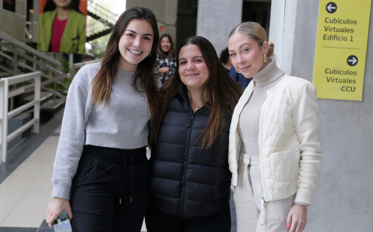 Daniela Lobo, Andrea Sánchez e Ivanna de Alba / Foto: Omar Valdez