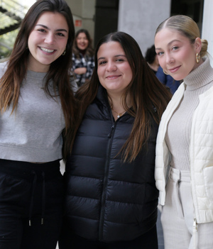 Daniela Lobo, Andrea Sánchez e Ivanna de Alba / Foto: Omar Valdez