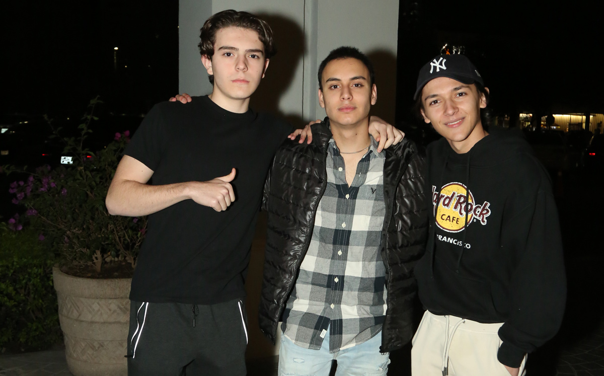 Diego Montemayor, Raúl Rodríguez y Dante Flores / Foto: Roberto Alvarado