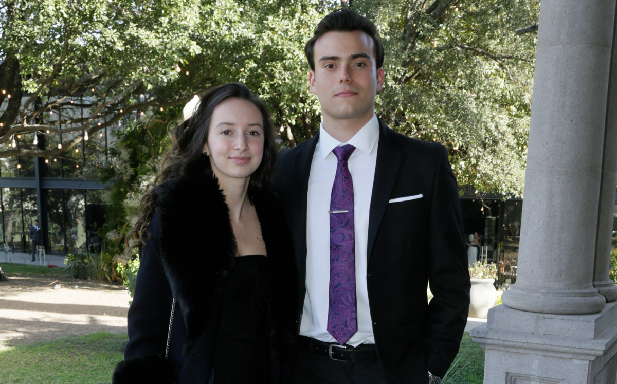 Grace Kniestedt y Cristóbal Lelevier / Foto: Omar Valdez