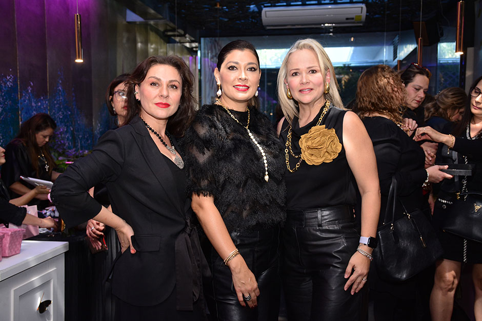 Lizette Vázquez, Jackie Hernández y Lorena Aceves