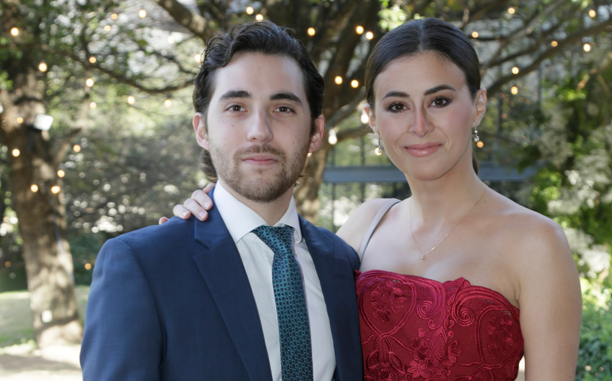 Rodrigo Mireles y Roberta Chapa / Foto: Omar Valdez