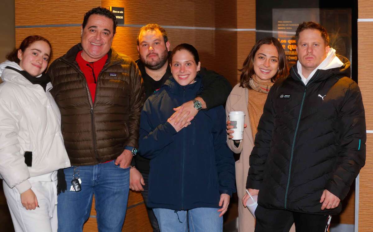 Sara Aguirre, Alberto Aguirre, Francisco Primo, MElissa Tortella, Fátima Aguirre e Iñaki Primo