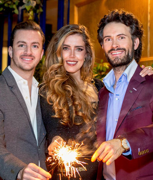 Alberto Ofarril, Alexia Capdevielle y Rafa Picard