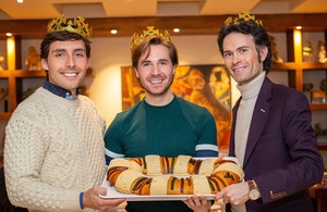 Rodrigo Reyes, Fabrizzio Arzac y Rafa Picard