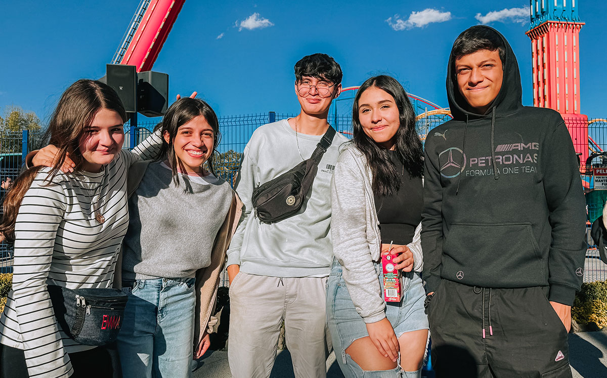 Sofía González, Paola Valdez, Rafael Domínguez, Katia Baraja y Jesús García