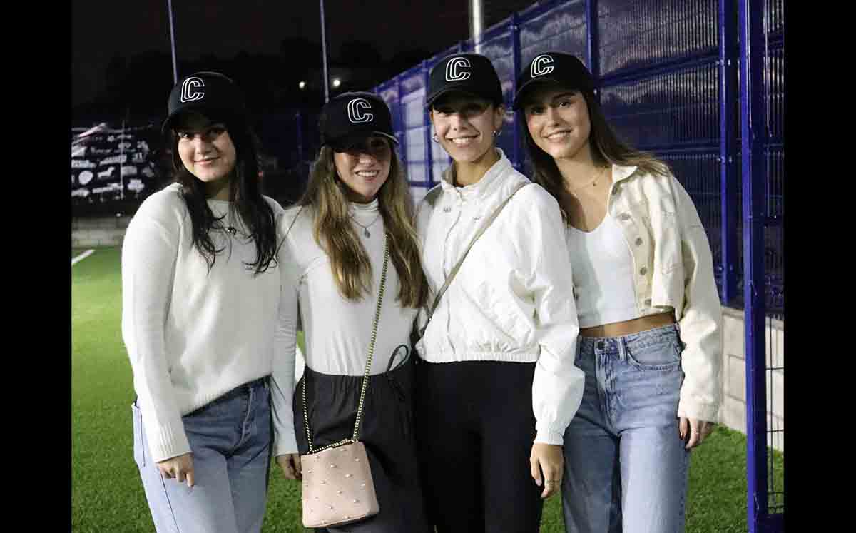 ELENA VÉLEZ, MARÍA INÉS PÉREZ, SARA CALAFELL e ISABELLA GONZÁLEZ presentes en la Copa Camilo