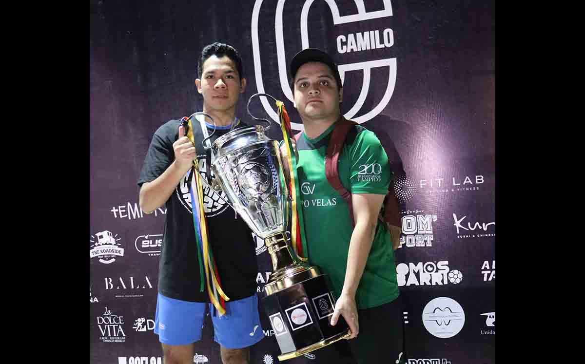 EDGAR VELASCO y LEONEL CASANOVA felices de participar en la Copa Camilo