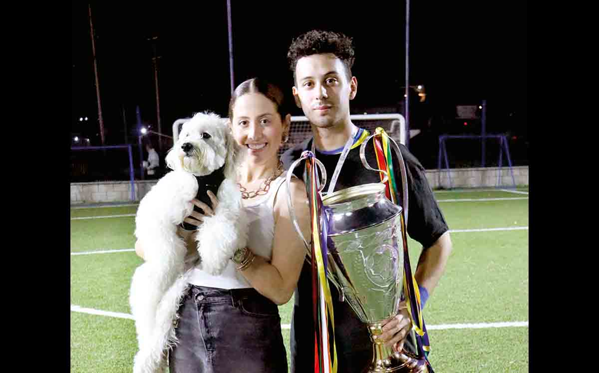 MONTSERRAT ÁVILA Y LUIS ROBERTO HERNÁNDEZ los brillantes organizadores de la cuarta edición de la Copa Camilo