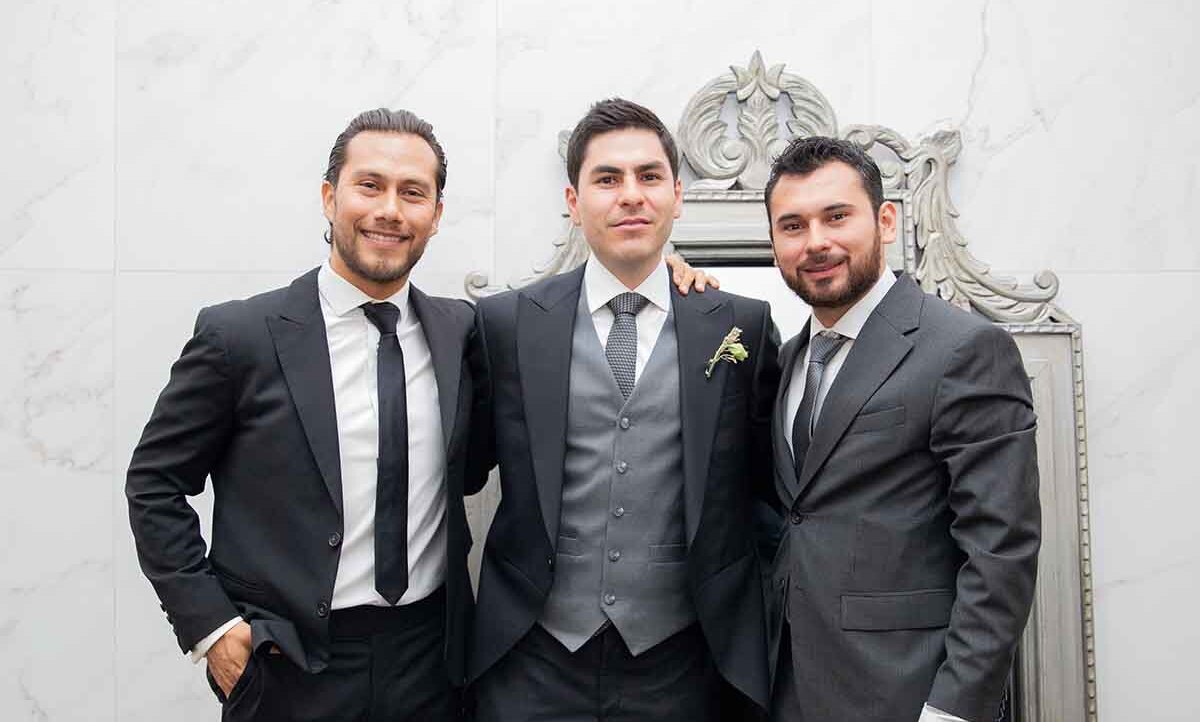 Abraham Rivera, David Calatayud y Ricky Merodio