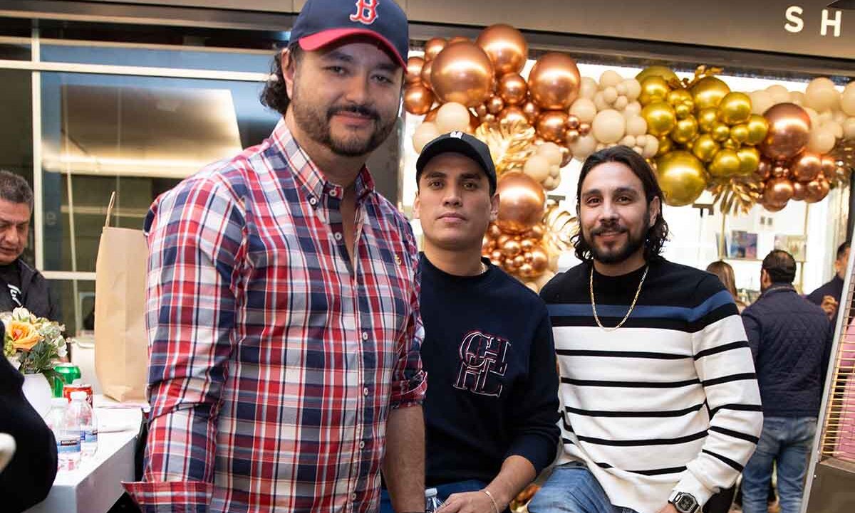 Ramón Cierra, Ricardo Forcelledo y Eduardo Prado