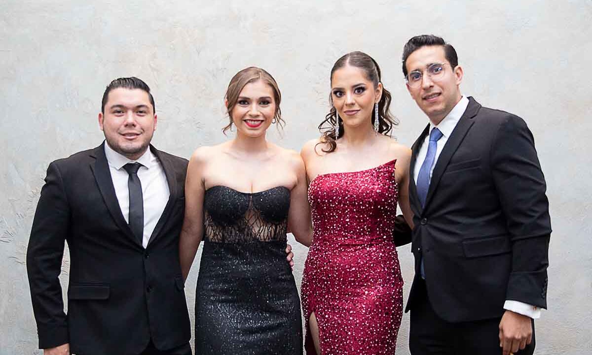 Jesús Fernández, Vicky Toralba, Melissa García y Omar Peñasco