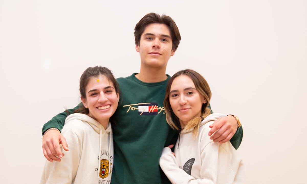 Daniela Jiménez, Ricardo Cruz y Virisiana Peña