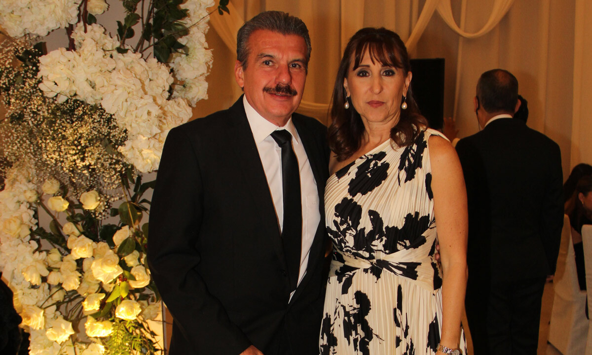 Rafael Fernández y Elida Garza / Foto: Chic Guadalajara