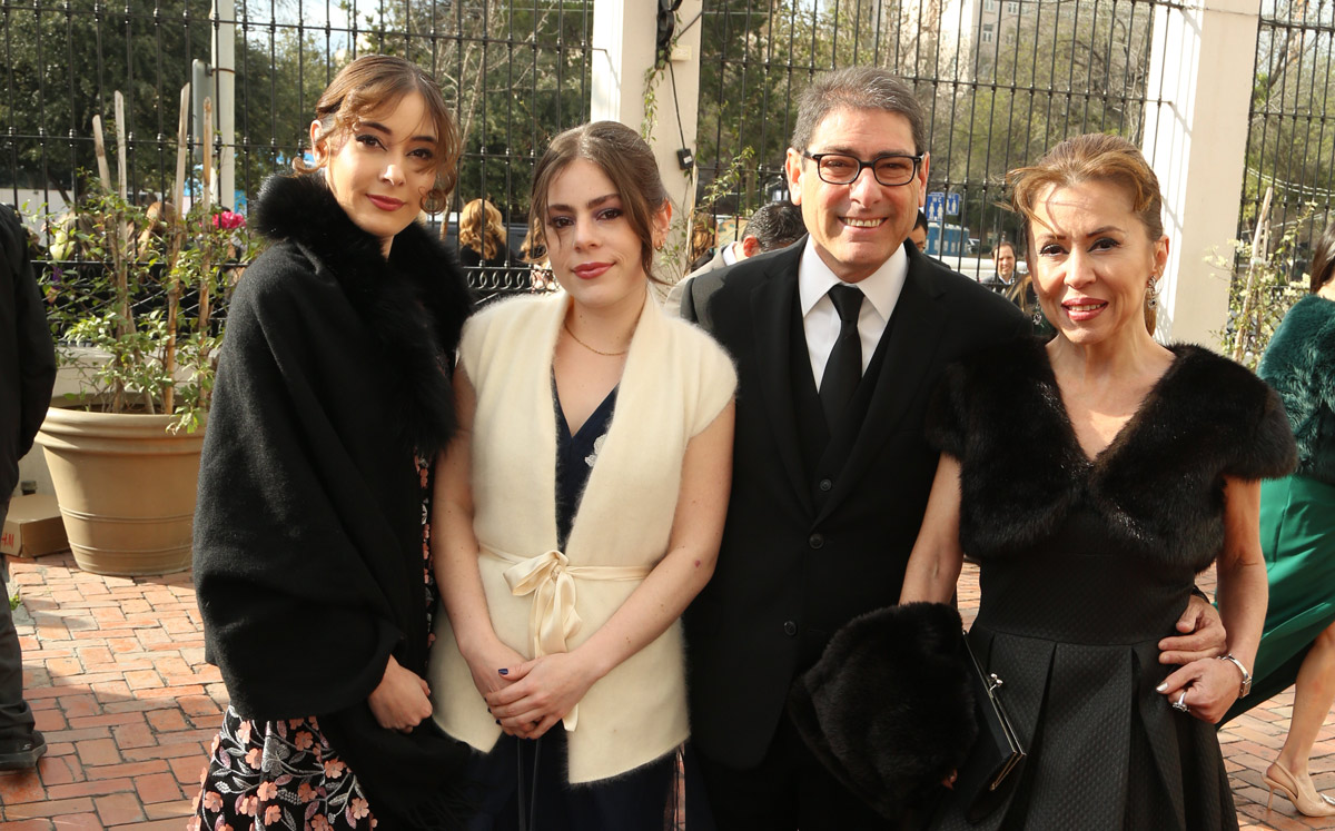 Camila De la Vega, Manola De la Vega, Juan Manuel De la Vega y Mónica De la Vega / Foto: Roberto Alvarado