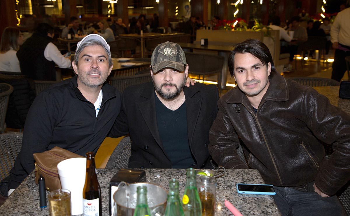 Christopher, Luis y Marco