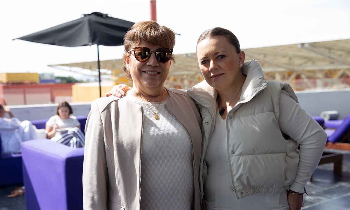 Marisela Girón y Astrid Tregereid