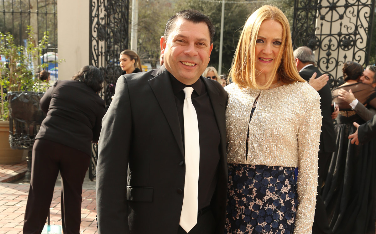 James Colyer y Katia Tassinari de Colyer / Foto: Roberto Alvarado