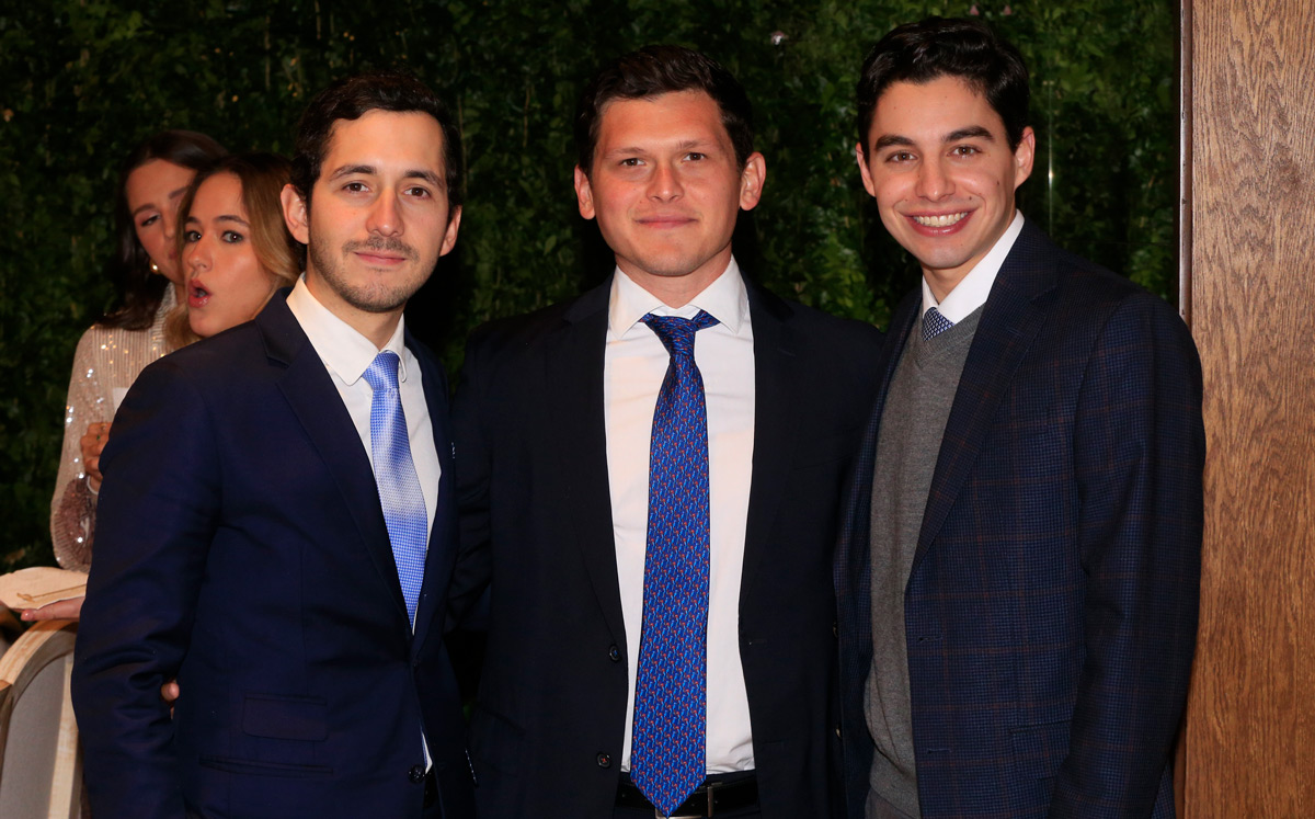 Juan Ángel González, Diego Margáin y Hernán Martínez / Foto: Daniel Saldívar