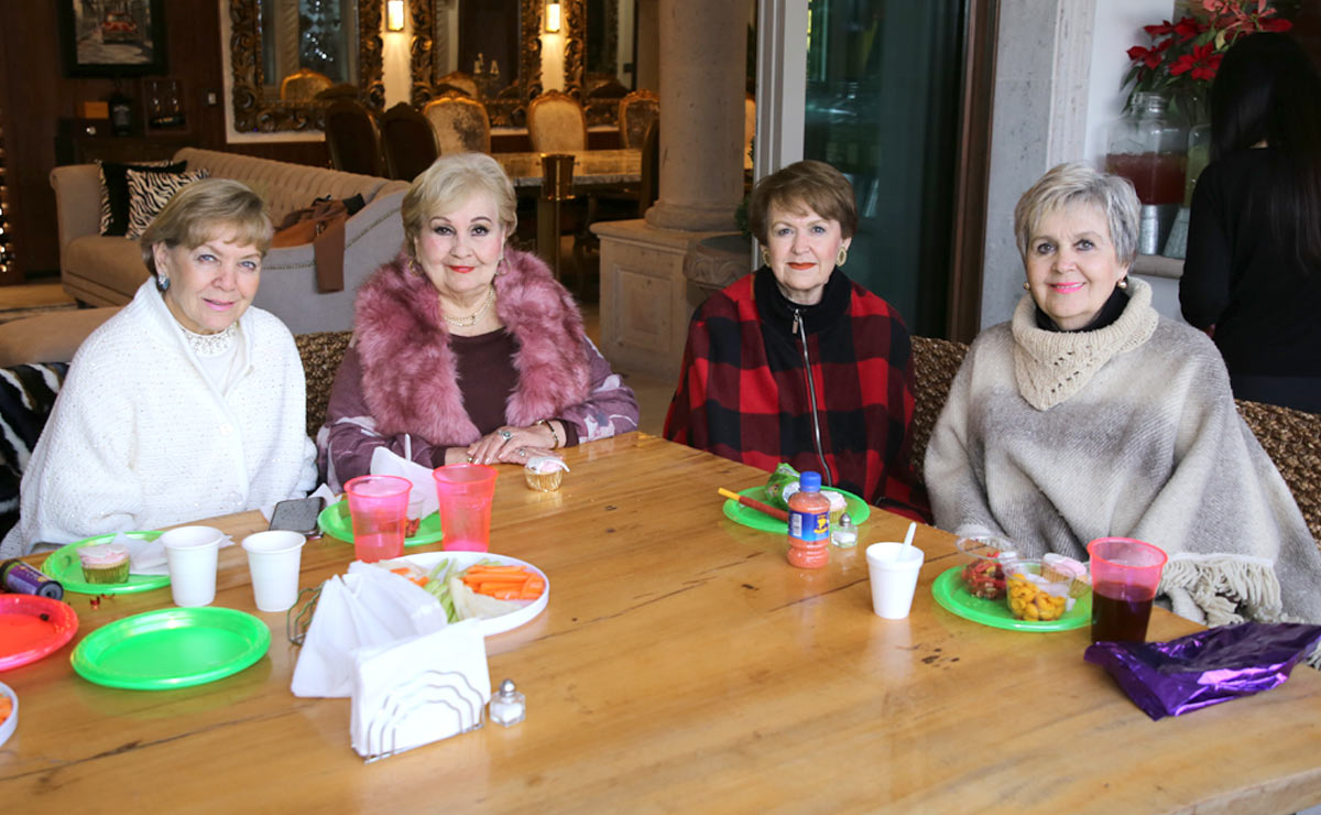 Malena, Maripaz, Rosy y Pilón