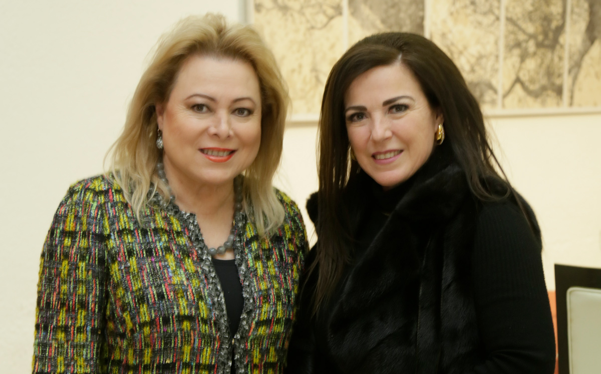 Marina Benavides y Marlene Dávila de Rodríguez / Foto: Omar Valdez