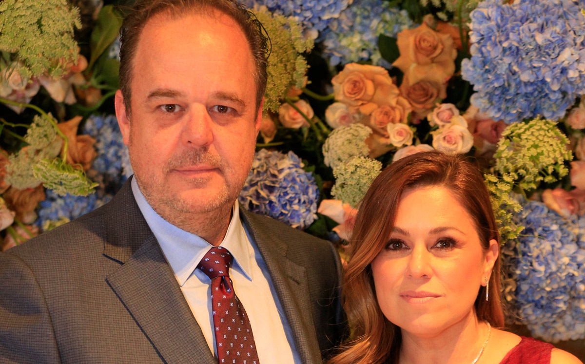 Papás de la novia. David Garza y Verónica Guerra / Foto: Daniel Saldívar