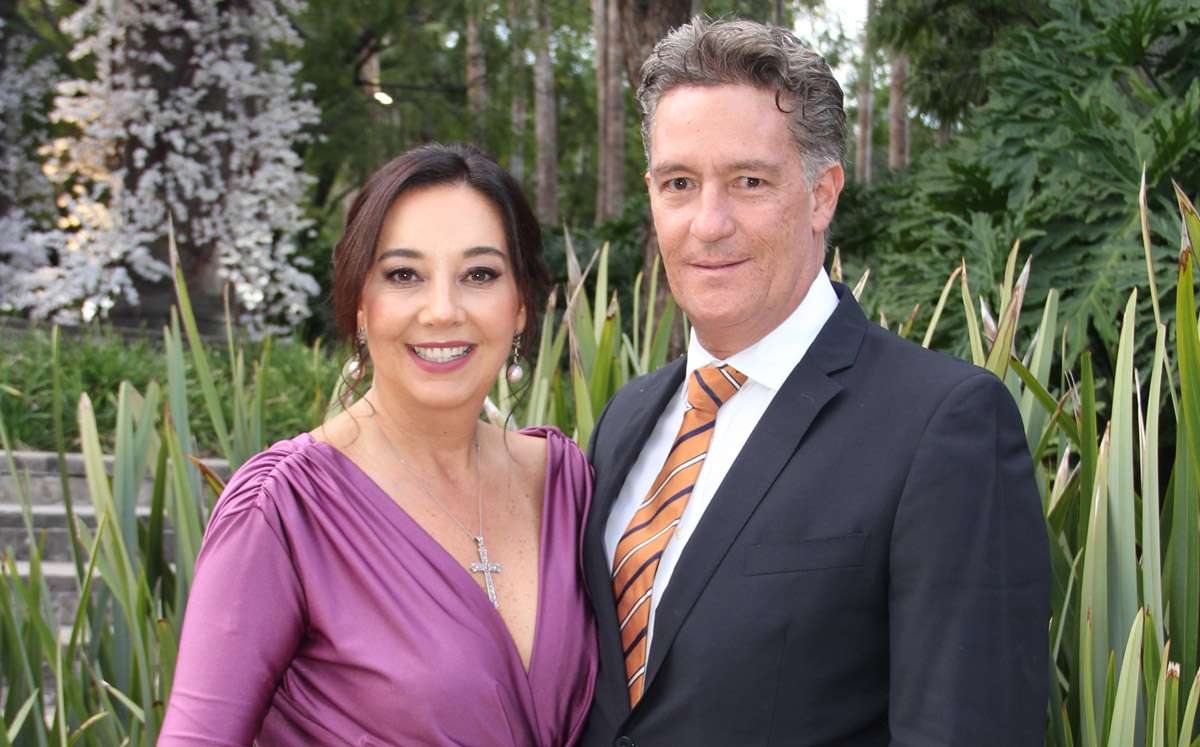 Patricia Alcocer y Sergio Guzmán / Foto: Chic Guadalajara