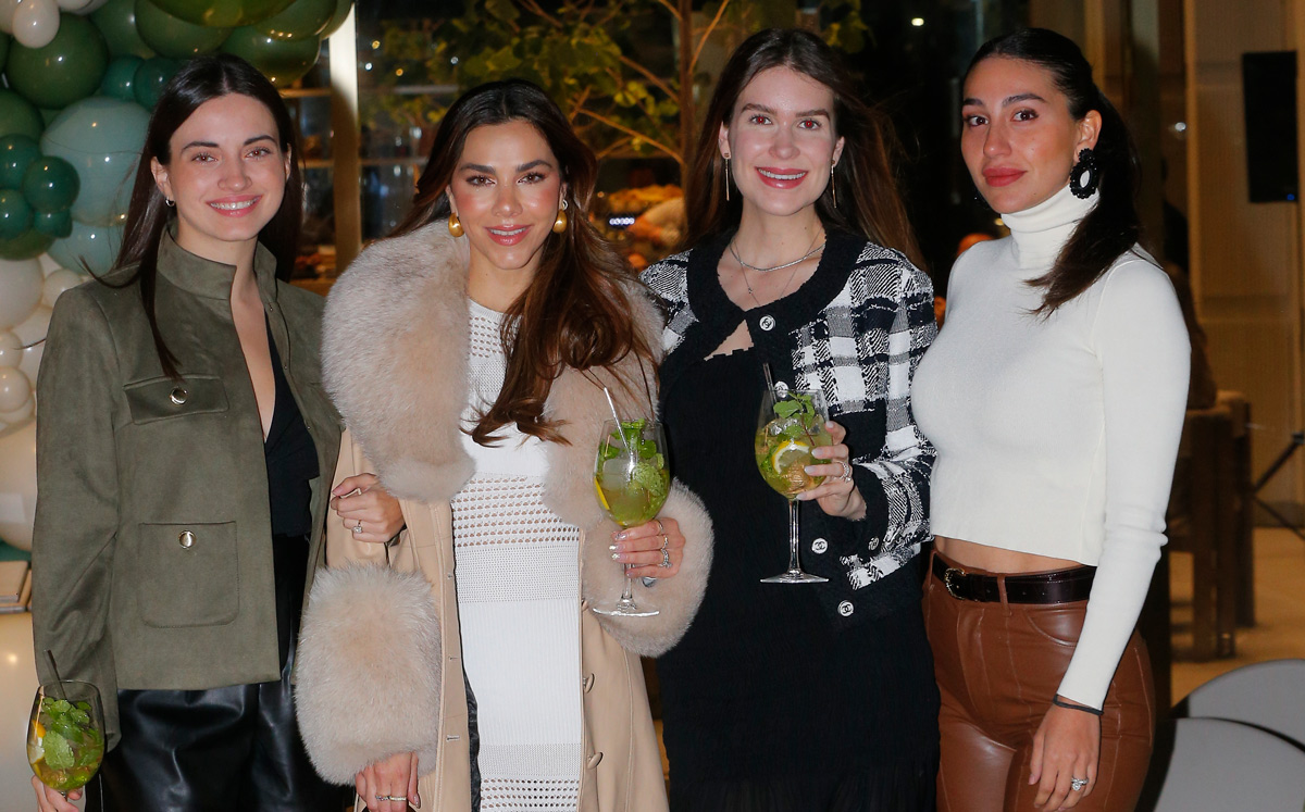 Pau García Moya, Connie Dávalos, Isa Jaime y Pau Milmo / Foto: Daniel Saldívar