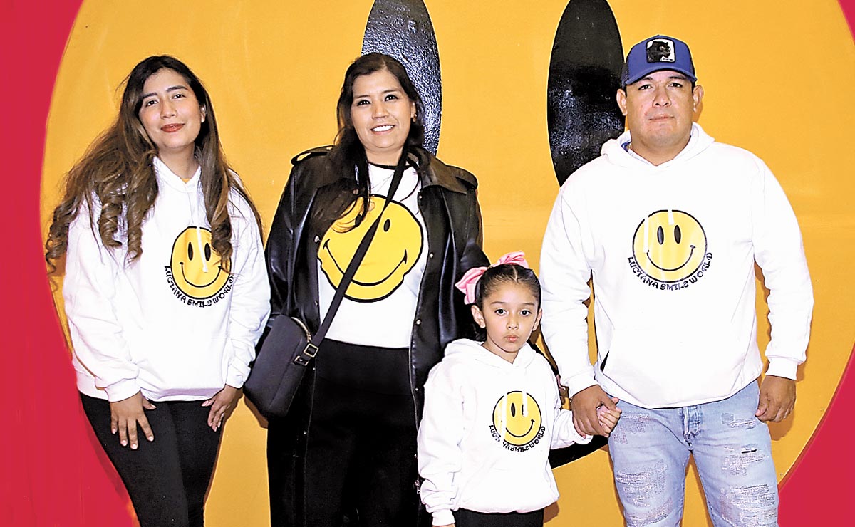 Sarahí, July, Jesús Manuel y Luciana