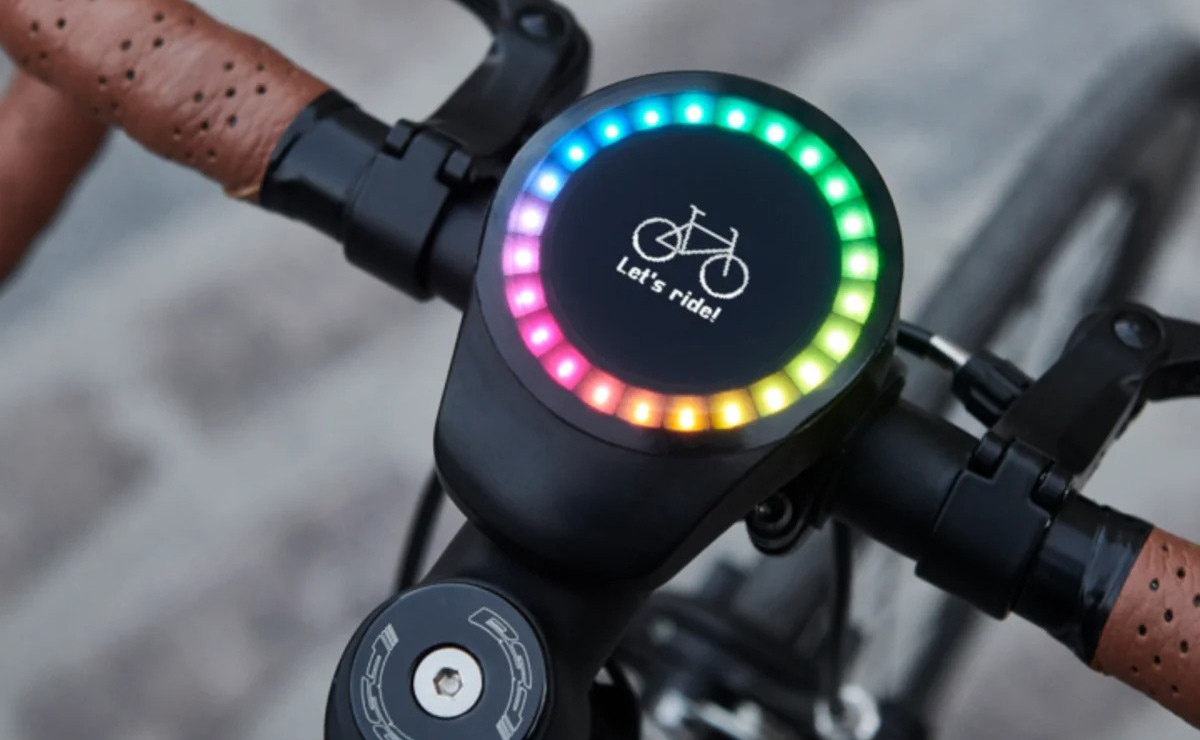 SmartHalo 2 es un aparato anclado a tu bicicleta que te permitirá estar conectado con tu terminal móvil y con tus herramientas.